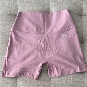 Allure the Brand Pink Bike Shorts for Women with pockets